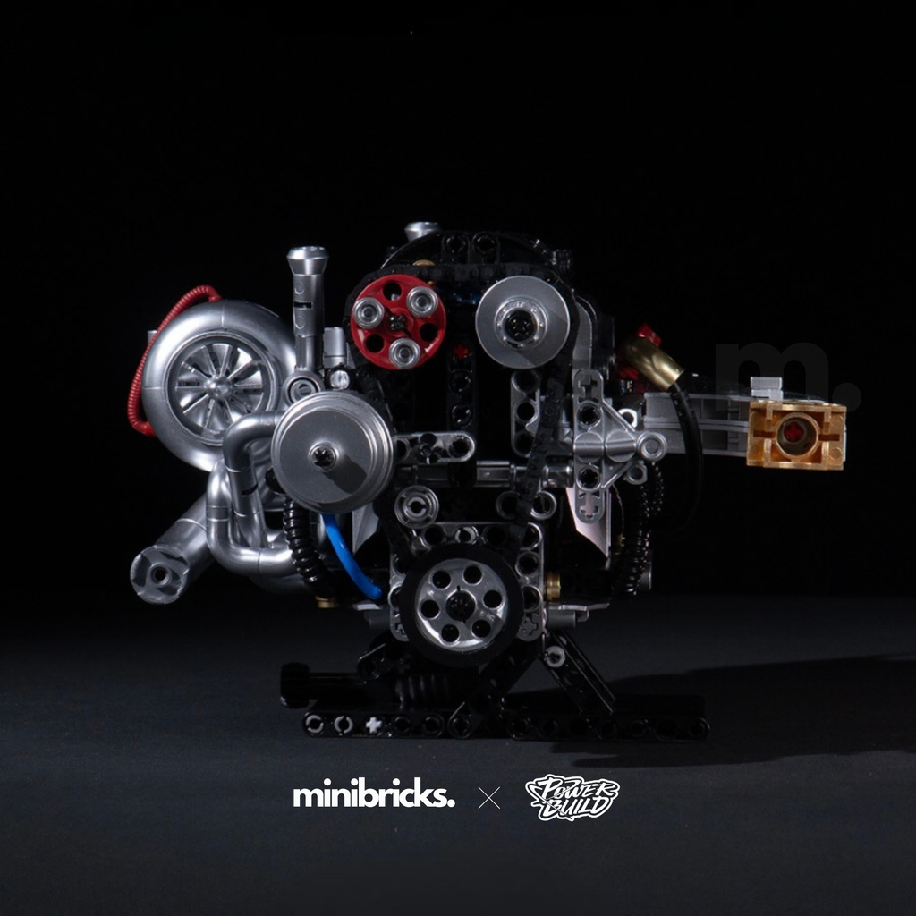 Minibricks® 2JZ Engine Building Set