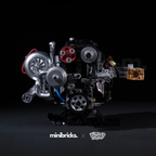 Minibricks® 2JZ Engine Building Set