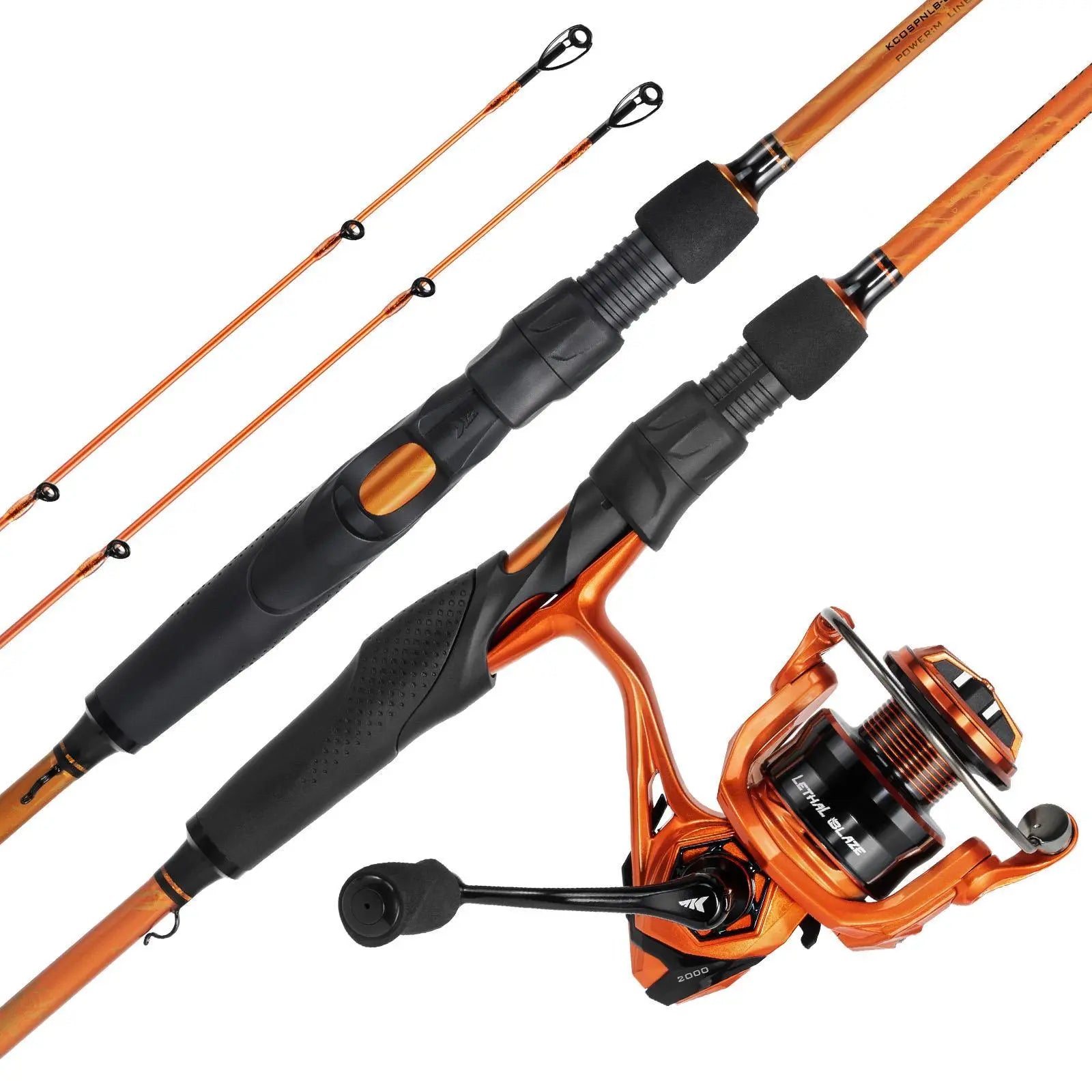 KastKing Lethal Blaze Fishing Rod & Reel Combo