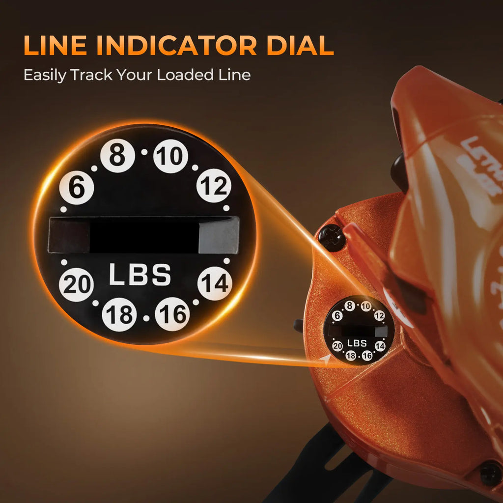 KastKing Lethal Blaze Fishing Rod & Reel Combo